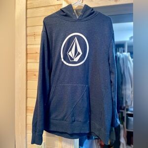Volcom Blue Sweater with Iconic Logo